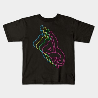 Koala 80s Neon Kids T-Shirt